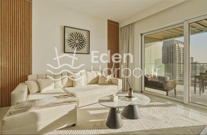 Apartment - 1 Bedroom - 1 Bathroom for rent in Grand Bleu Tower 1 - EMAAR Beachfront - Dubai Harbour - Dubai
