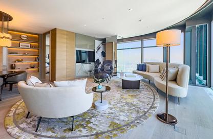 Apartment - 2 Bedrooms - 3 Bathrooms for rent in One Za'abeel Tower - Zabeel 1 - Zabeel - Dubai