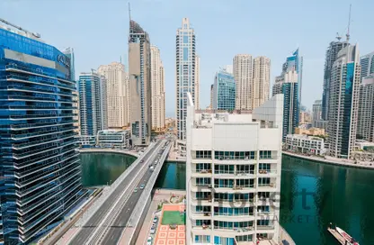Apartment - 2 Bedrooms - 3 Bathrooms for rent in Marina View Tower A - Marina View - Dubai Marina - Dubai