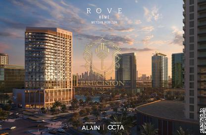 Apartment - 1 Bedroom - 2 Bathrooms for sale in Rove Home Meydan Horizon - Bukadra - Dubai
