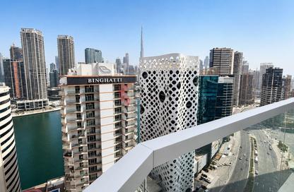 Apartment - 1 Bedroom - 2 Bathrooms for rent in AG Tower - Business Bay - Dubai