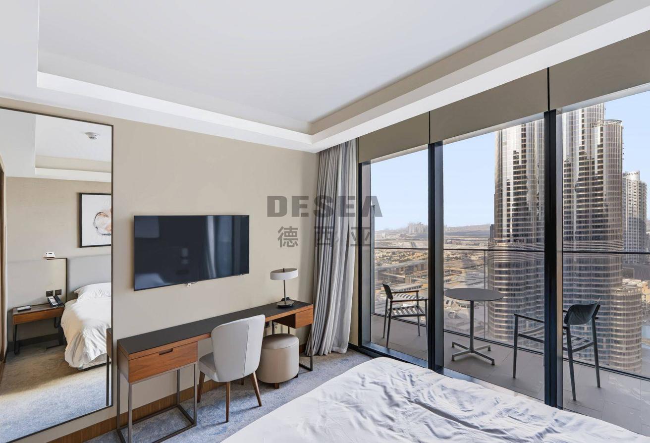Burj Khalifa & Fountain View | High Floor | Vacant photo 7