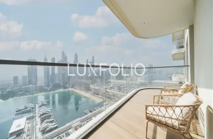 Apartment - 2 Bedrooms - 2 Bathrooms for rent in Marina Vista Tower 2 - Marina Vista - EMAAR Beachfront - Dubai Harbour - Dubai