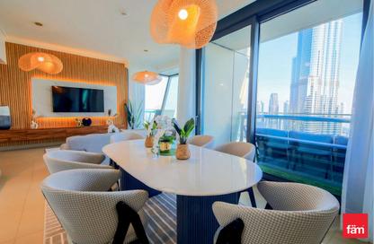 Apartment - 3 - 4 for rent in Burj Vista Tower 1 - Burj Vista - Downtown Dubai - Dubai