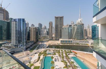 Apartment - 1 - 1 for rent in Peninsula Three - Peninsula - Business Bay - Dubai