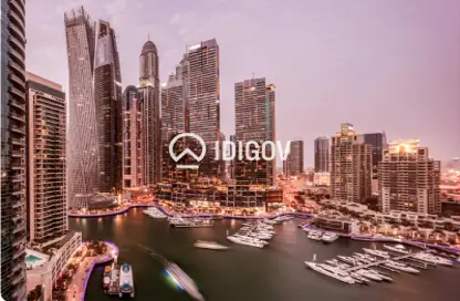 Apartment - 3 Bedrooms - 3 Bathrooms for sale in Kempinski Marina Residences - Dubai Marina - Dubai