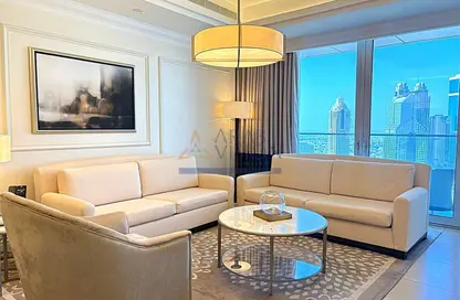 شقة - غرفة نوم - 2 حمامات للايجار في جادة كمبينسكي - وسط مدينة دبي - دبي