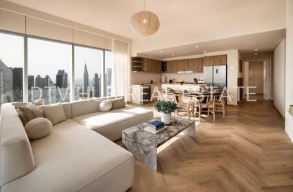 Apartment - 3 Bedrooms - 4 Bathrooms for rent in Downtown Views II Tower 1 - Downtown Views II - Zabeel 2 - Zabeel - Dubai