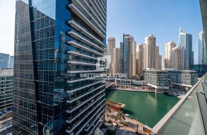 Apartment - 1 Bedroom - 2 Bathrooms for sale in Silverene Tower B - Silverene - Dubai Marina - Dubai