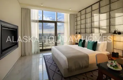 النزل و الشقق الفندقية - غرفة نوم - 2 حمامات للايجار في ميلينيوم اتريا بزنس باي - اتريا اس ايه - الخليج التجاري - دبي