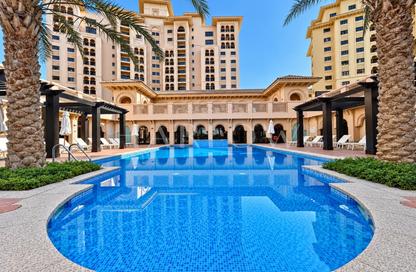 Apartment - 4 - 5 for rent in Al Andalus Tower F - Al Andalus - Jumeirah Golf Estates - Dubai