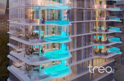 Apartment - 3 Bedrooms - 4 Bathrooms for rent in sensoria at Five Luxe - Jumeirah Beach Residence - Dubai