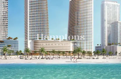 Apartment - 1 Bedroom - 1 Bathroom for sale in Grand Bleu Tower 1 - Emaar Beachfront - Dubai Harbour - Dubai