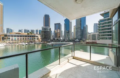 Apartment - 3 Bedrooms - 4 Bathrooms for rent in Marina Quays North - Marina Quays - Dubai Marina - Dubai