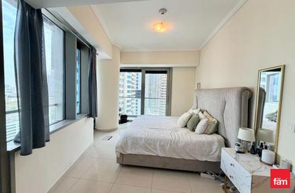 Apartment - 1 Bedroom - 2 Bathrooms for rent in Ocean Heights - Dubai Marina - Dubai