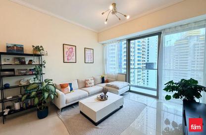 Apartment - 1 Bedroom - 2 Bathrooms for rent in Ocean Heights - Dubai Marina - Dubai