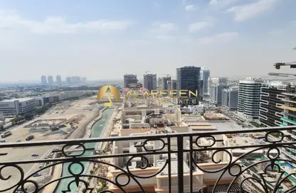 Apartment - 1 Bedroom - 2 Bathrooms for rent in Venetian - Canal Residence - Dubai Sports City - Dubai