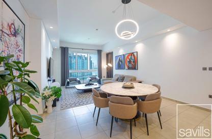 Apartment - 2 Bedrooms - 3 Bathrooms for rent in Marina Residences 2 - Marina Residences - Palm Jumeirah - Dubai