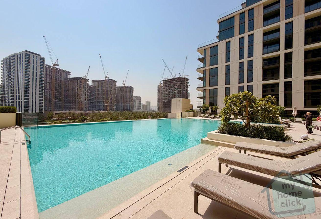 Brand New 1BR | Dubai Hills | Pool View photo 18