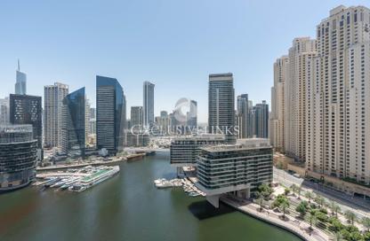 Apartment - 1 Bedroom - 2 Bathrooms for rent in Bay Central Tower Central - Bay Central - Dubai Marina - Dubai