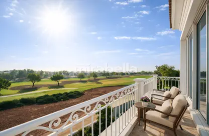 Villa - 6 Bedrooms - 7+ Bathrooms for rent in Wildflower - Jumeirah Golf Estates - Dubai