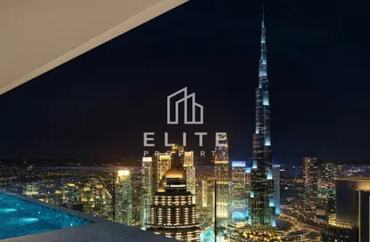 شقة - غرفة نوم - 2 حمامات للبيع في اكسكوزيت ليفينج ريزيدنسز - برج خليفة - وسط مدينة دبي - دبي