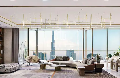 شقة - غرفة نوم - 2 حمامات للبيع في اكسكوزيت ليفينج ريزيدنسز - برج خليفة - وسط مدينة دبي - دبي