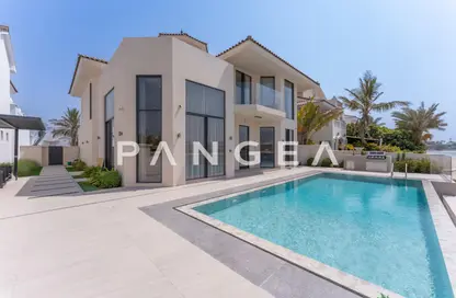 Villa - 4 Bedrooms - 6 Bathrooms for rent in Palm Jumeirah Frond C - Palm Jumeirah - Dubai
