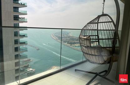 شقة - 2 غرف نوم - 2 حمامات للايجار في برج Beach Vista 2 - بيتش فيستا - إعمار بيتشفرونت - دبي هاربور - دبي