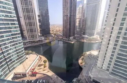 شقة - 1 حمام للايجار في خور الجميرا 1 - أبراج خور الجميرا - (JLT) مجمع X - أبراج بحيرات الجميرا - دبي