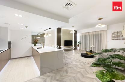 Apartment - 1 - 1 for rent in Al Dhafra 3 - Al Dhafra - Greens - Dubai