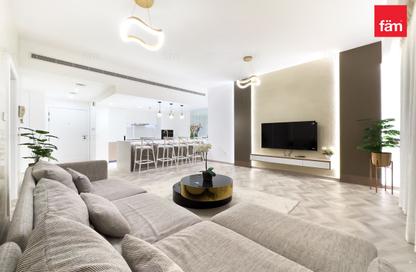 Apartment - 1 - 1 for rent in Al Dhafra 3 - Al Dhafra - Greens - Dubai