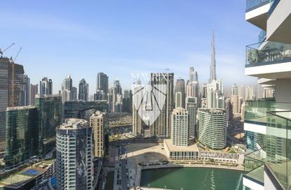 Apartment - Studio - 1 Bathroom for rent in Peninsula Three - Peninsula - Business Bay - Dubai
