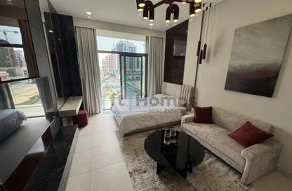 Apartment - Studio - 1 Bathroom for rent in Hyde Walk - Jumeirah Garden City - Al Satwa - Dubai