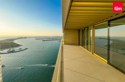 شقة - 2 غرف نوم - 2 حمامات للايجار في جراند بلو تاور 1 - إعمار بيتشفرونت - دبي هاربور - دبي