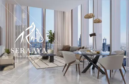 شقة - 2 غرف نوم - 4 حمامات للبيع في دي اي اف سي هايتس تاور - مركز دبي المالي العالمي - دبي