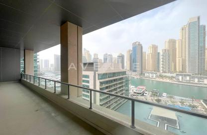 Apartment - 3 Bedrooms - 4 Bathrooms for rent in Al Majara 3 - Al Majara Towers - Dubai Marina - Dubai