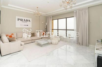 Apartment - 3 Bedrooms - 4 Bathrooms for rent in Rimal 4 - Rimal - Jumeirah Beach Residence - Dubai
