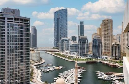 Apartment - 1 Bedroom - 1 Bathroom for rent in Escan Tower - Dubai Marina - Dubai