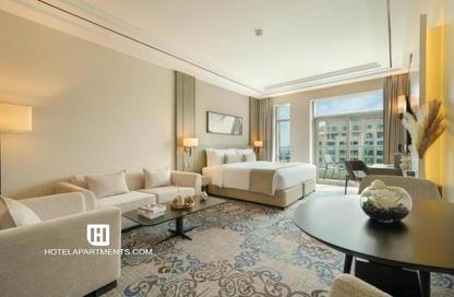 Apartment - Studio - 1 Bathroom for rent in Mileo the Palm - Palm Jumeirah - Dubai
