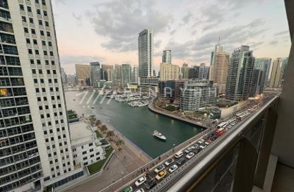 Apartment - 1 - 2 for rent in Sparkle Tower 1 - Sparkle Towers - Dubai Marina - Dubai