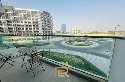 Apartment - Studio - 1 Bathroom for rent in Laya Heights - Dubai Studio City - Dubai