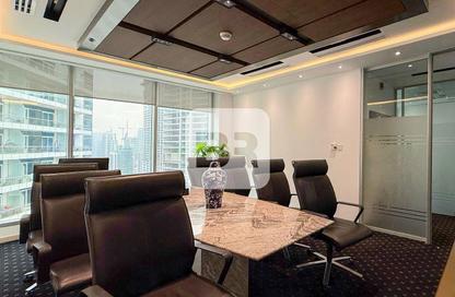 Office Space - Studio - 1 Bathroom for rent in Al Habtoor Business Tower - Dubai Marina - Dubai
