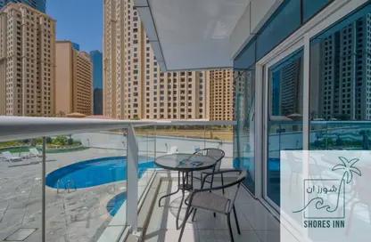 Apartment - 1 Bedroom - 1 Bathroom for rent in Continental Tower - Dubai Marina - Dubai