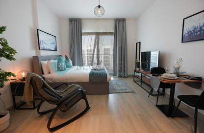 Apartment - Studio - 1 Bathroom for rent in Waters Edge - Yas Island - Abu Dhabi
