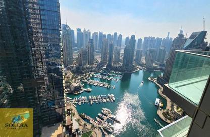 Apartment - 3 - 4 for rent in Damac Heights - Dubai Marina - Dubai