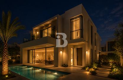 Villa - 5 Bedrooms - 7 Bathrooms for rent in Palm Hills - Dubai Hills Estate - Dubai