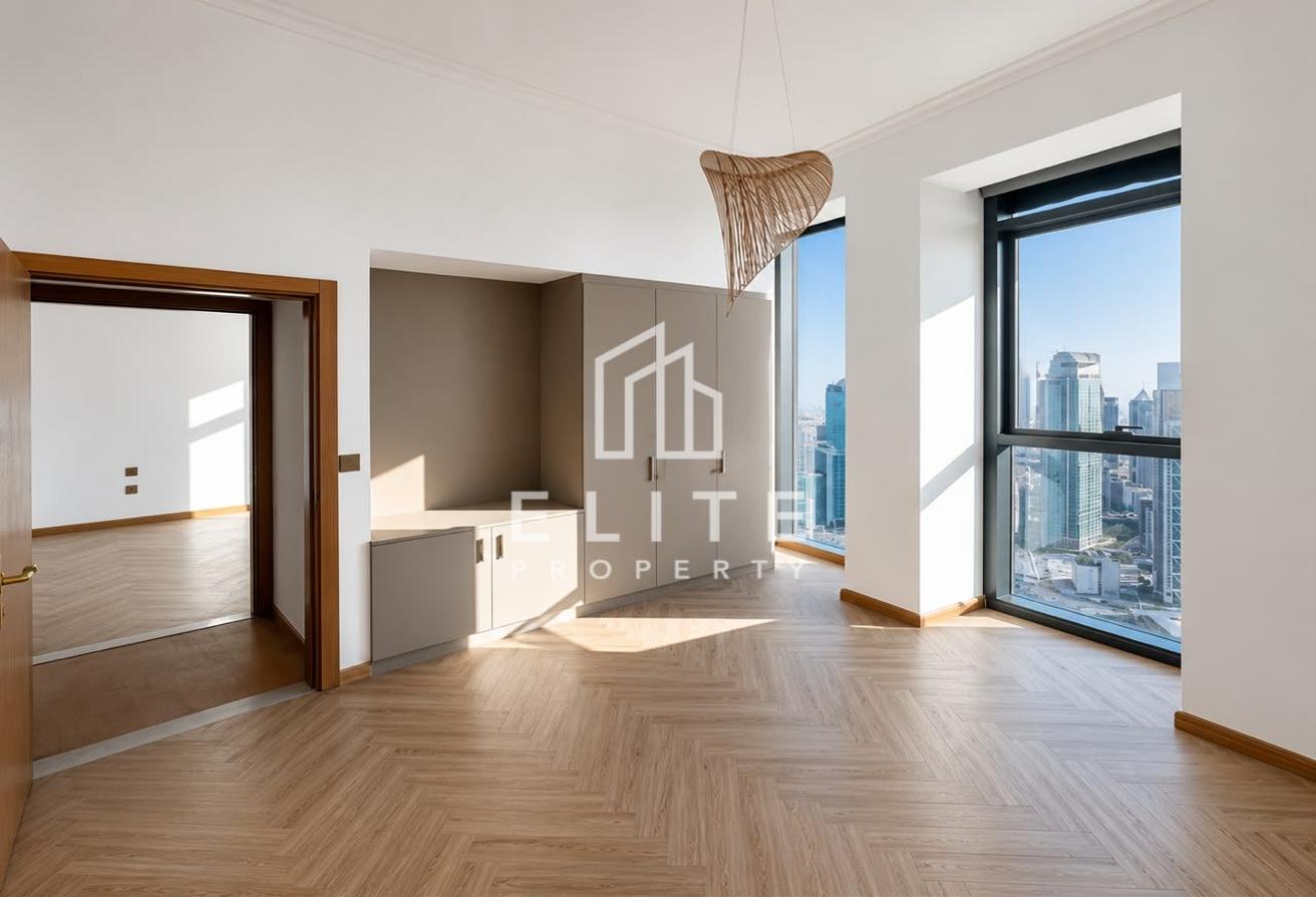Unfurnished 3BR + Maid | High Floor | Burj View photo 8