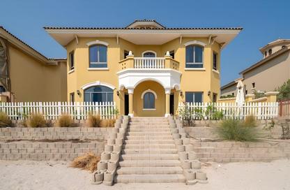 Villa - 5 Bedrooms - 6 Bathrooms for rent in Garden Homes Frond C - Garden Homes - Palm Jumeirah - Dubai