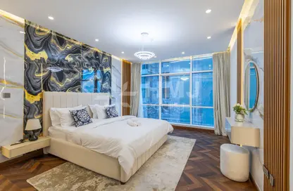 Apartment - 1 Bedroom - 2 Bathrooms for rent in MAG 218 - Dubai Marina - Dubai
